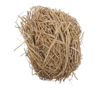 BIUDECO Paille Naturelle de Blé 500g pour Litière d'animaux, Nid de Lapin et Poulailler, Litière Facile à Étaler pour Poulets et Chats en Abri Extérieur