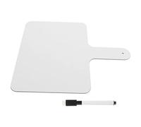 BIUDECO Pancarte Main Tableau Blanc Effaçable à Sec pour Vote et Score Classe Planche Blanche Portable avec Stylo