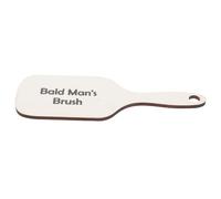 BIUDECO Peigne Bois Large à Dents Larges Accessoire de Coiffure pour Hommes Chauves Design Précis et Polissage Doux Outil de Toilettage et Confortable