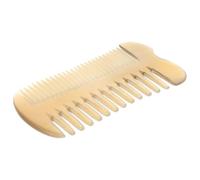 BIUDECO Peigne De Massage Corne De Bœuf Peigne Double Face Pour Soins Capillaires Accessoire Et Pratique Pour Usage Quotidien