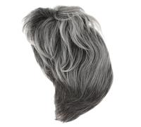 BIUDECO Perruque Synthétique Courte Femme Grise Mode Volumineuse pour Cosplay et Scène Accessoire Costume Années Style Fluffy Adapté Fêtes et Soirées