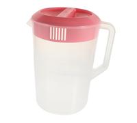 BIUDECO Pichet à Eau avec Échelle Chaud Froid pour Jus Thé Maison Grand Contenant avec Couvercle Glisse Plastique Alimentaire Sûr pour Famille et Réutilisable