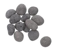 BIUDECO Pierres de Sauna Naturelles 3-5 Cm 1,9 Kg Pierres Chauffées Résistantes aux Fissures pour Poêles à Bois Chauffage Rapide et Vapeur Homogène pour Sauna Traditionnel