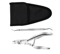 BIUDECO Pince à Cuticules Acier Inoxydable Outil Pédicure pour Maison et Salon Coupe Ongles et Trimmer Professionnel pour Manucure et Pédicure