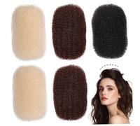 BIUDECO Pince à Rembourrage de Cheveux en Nylon et Acier Manganèse 5pcs pour Créer Coiffure Chic Confortable Accessoire Cheveux Bump Couleur Aléatoire pour Femme