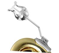 BIUDECO Pince Partition Trompette Argenté Support Lyre Compact et pour Trombone et Accessoire Pratique pour Musiciens Marche