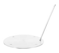 BIUDECO Plaque Diffuseur de Chaleur Acier Inoxydable Adaptateur Conduction Thermique pour Cuisinière à Gaz et Induction Ustensiles de Cuisine Polyvalents Transfert de Chaleur Rapide et