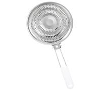 BIUDECO Plaque Diffuseur de Chaleur Métal Inoxydable pour Induction et Gaz Support Isolant Anti-brûlure avec Poignée Creuse Dessous de Casserole Polyvalent pour Cuisine Sécurisée