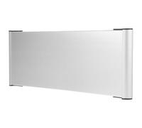BIUDECO Plaque Nominative Murale en Aluminium 12x28 Cm Plaque de Porte Vierge pour Bureau Panneau Signalétique pour Portes D’entreprise Personnalisable Usage Professionnel et Décoratif