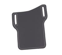 BIUDECO Pochette Ceinture Téléphone Portable Homme Cuir PU et Pratique Étui Vertical Protecteur pour Smartphone Sacoche de Transport Utilitaire pour Sorties et Randonnée Couleur Gris