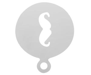 BIUDECO Pochoirs à Café en Acier Inoxydable Outils Sûrs et Faciles à Utiliser Réutilisables pour Latte Art pour Décoration de Café et Desserts DIY