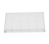 BIUDECO Présentoir Acrylique Transparent pour 12 Embouts de Ponceuse à Ongles Base de Rangement Nail Art Support pour Têtes de Meulage Organiseur Pratique pour Accessoires Manucure