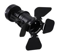 BIUDECO Projecteur à LED 4 Feuilles Plafonnier LED Industriel Rétro Spot sur Rail Fixe sans Ampoule Éclairage Intérieur Orientable Lampe Spot Plafond Design Vintage Usage Domestique