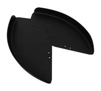 BIUDECO Protection Latérale Légère pour Fauteuil Roulant Pare-vent et Pare-éclaboussures Installation sans Outil Accessoire de Remplacement pour Côté Gauche et Droit