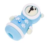 BIUDECO Protection Silicone pour Ciseaux à Cuticules Petits Ours Couvre-ciseaux Sécurisé et Pratique pour Ongles Accessoire de Manucure Portable