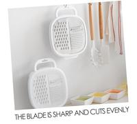 BIUDECO Râpe Inox Multifonction pour Légumes et Fromage Outil de Cuisine Tranchant et Résistant Trancheur Pratique pour Pommes de Terre et Carottes Accessoire Manuel Polyvalent