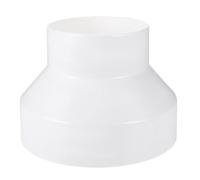 BIUDECO Réducteur de Conduit pour Ventilation Raccord Tuyau Échappement et Facile à Installer Adapté Hotte Sèche-linge Extraction Air Système Hvac Maison et Bureau