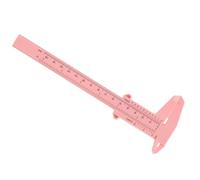 BIUDECO Règle à Sourcils en Plastique 150 Mm Double Échelle pour Maquillage Sourcils Précision Visage Usage Professionnel