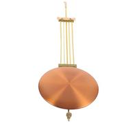 BIUDECO Remplacement Pendule Métallique pour Horloge Murale DIY Mécanisme Quartz avec Balancier Accessoire Réparation et Création Horloge Murale