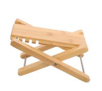BIUDECO Repose-Pieds Ergonomique en Bois Massif pour Guitare Classique, Tabouret Réglable en Hauteur, Accessoire Destiné aux Joueurs Adultes, pour Concerts et Répétitions