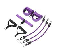 BIUDECO Résistance à Pédale pour Fitness de Tubes Élastiques Corde Dexercice Multifonction pour Abdominaux Yoga et Entraînements Complet du Portable et
