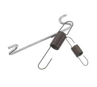 BIUDECO Ressort de Rappel Carburateur Absorption des Chocs Bruit Argenté Product Accessories pour Générateurs à Essence pour Alimentation de Secours Domestique
