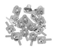 BIUDECO Ressorts de Compression pour compteurs de gaz - Kit Complet de 5 Sets en Acier Inoxydable nickelé, Ressorts mécaniques d'extension pour Installation Facile sur débitmètres