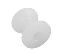 BIUDECO Rouleau d'Ancre en Nylon Blanc Petite Taille pour Bateau - Guide-Ancre Robuste Roulette de Rechange pour Embarcation Marine Accessoire Solide pour Mouillage et Remorque Kayak