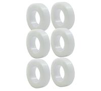 BIUDECO Ruban Adhésif Double Paupière Invisible en Pe Blanc, 6 Rouleaux Patchs Respirants et Discrets pour Paupières pour Maquillage et Activités Quotidiennes