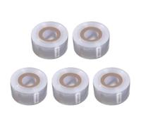 BIUDECO Ruban Extensible PE Transparent 5 Rouleaux, Film de Greffage pour Branches, Accessoire de Jardinage pour Protection en Extérieur