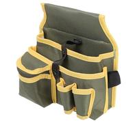 BIUDECO Sacoche Outils Professionnelle Étanche Toile Résistante Capacité Spacieuse avec Multiples Poches pour Électricien Ceinture Épaissie Confortable pour Rangement Organisé des