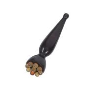 BIUDECO Sandalwood Eye Massage Stick With Lotus Pod Roller Acupressure Facial Massager For Fine Lines And Puffiness Natural Wood Gua Sha Tool For Eye Balm Application