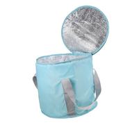 BIUDECO Seau de Camping Pliable Portable avec Poignée Renforcée Bassine Eau Multifonction pour Voyage Plage Bbq Compact et Stable