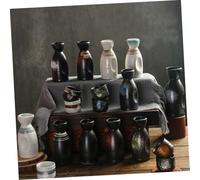 BIUDECO Service à Saké Céramique Japonaise Pichet Tasses Kit Élégant pour Dégustation de Saké et Vin de Riz Design Simple et Cadeau pour Famille et Amis
