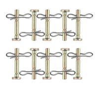 BIUDECO Set de Goupilles Fendues et Cisaillement Métal Compatibles pour Souffleuse à Neige