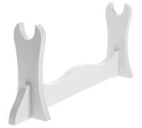 BIUDECO Support d'Épée en Bois Blanc Simple Présentoir de Rangement Horizontal pour Bureau Organisateur Domestique pour et Sabres Support d'Armes pour Arts Martiaux et Décoration