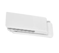 BIUDECO Support Mural Adhésif pour Multiprises, Organisateur de Douilles sans Perçage en Pp Blanc, Fixation Stable et Solide pour Gestion Câbles Bureau et Maison, Rangement Câble