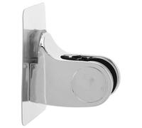 BIUDECO Support Perçage Adhésif Base Plastique 1 Pièce Réglable Multi-Angles Fixation Murale pour Pommeau Installation Facile sans Clous ni Perçage pour Salle de Bain