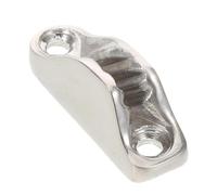 BIUDECO Taquet de Corde en Acier Inoxydable 15x48 Mm pour Bateau et Kayak, Accessoire Marin Résistant la Corrosion, Pince de Serrage pour Voile et Ancre, Matériel de Quincaillerie