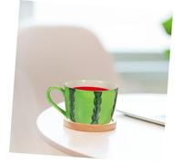 BIUDECO Tasse Céramique avec Design Pastèque pour Mug à Boisson et Grand Volume pour Café Thé et Jus de Fruits Cadeau Pratique pour Famille et