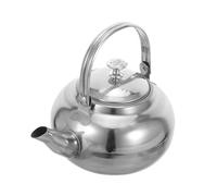 BIUDECO Théière De Théière En Pot à Eau Chauffe-eau De -midi Acier Inoxydable