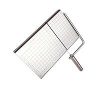 BIUDECO Trancheuse Fromage Multifonction Acier Inoxydable Coupe-fil pour Blocs de Fromage Jambon et Beurre Facile à Nettoyer pour Usage Domestique et Professionnel