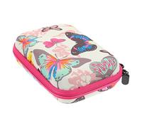 BIUDECO Trousse De Rangement pour Huiles Essentielles 30 Compartiments Eva 1ml-3ml Compacte Rose Fuchsia Porte-Essentiels Voyage Filet De Rangement pour Usage Quotidien