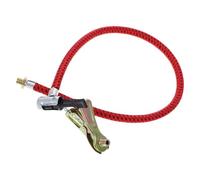 BIUDECO Tuyau de Pompe à Vélo en Cuivre Rouge Adaptateur, Durite de Gonflage pour Moto et Vélo, Design Élégant et Installation Facile