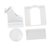 BIUDECO Verrous Magnétiques pour Tiroirs et Armoires Garçon et Filles 10pcs en Abs Blanc avec Clé, Sécurisés et Fiables pour Protéger Cabinets et Tiroirs