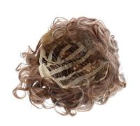 BIUDECO Wig Courte De Style Européen Et Américain Perruque Cosplay Filles Perruques De Costumes De Cheveux De Femmes Café Soie à Haute Température