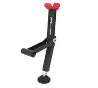 BIUGERCN Béquille Moto Avant et arrière cric Moto Universelle avec poignée Pliable pour la Plupart des Roues de Moto Dirt Pit Bike Street Bike on/Off Road Rouge