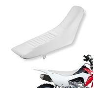 BIUGERCN Housse De Siège De Moto Universelle Protection De Selle De Moto Tout-Terrain pour RR 300 RR 430 CRF 110 CRF 125 XR150 FE 350 TX 300 XR150l Pit Dirt Bike Enduro Blanc
