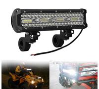 BIUGERCN Phare LED Moto Projecteurs LED pour moto 12V Universels pour la plupart des ATV UTV Quad Raptor Grizzly Wolverine TRX LTZ avec guidon de 7/8" 22 mm