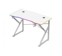 Biurko Gamingowe Huzaro Hero 1.7 Rgb White Noir